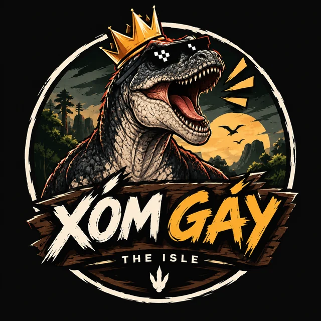 Logo server Xóm Gáy — The Isle